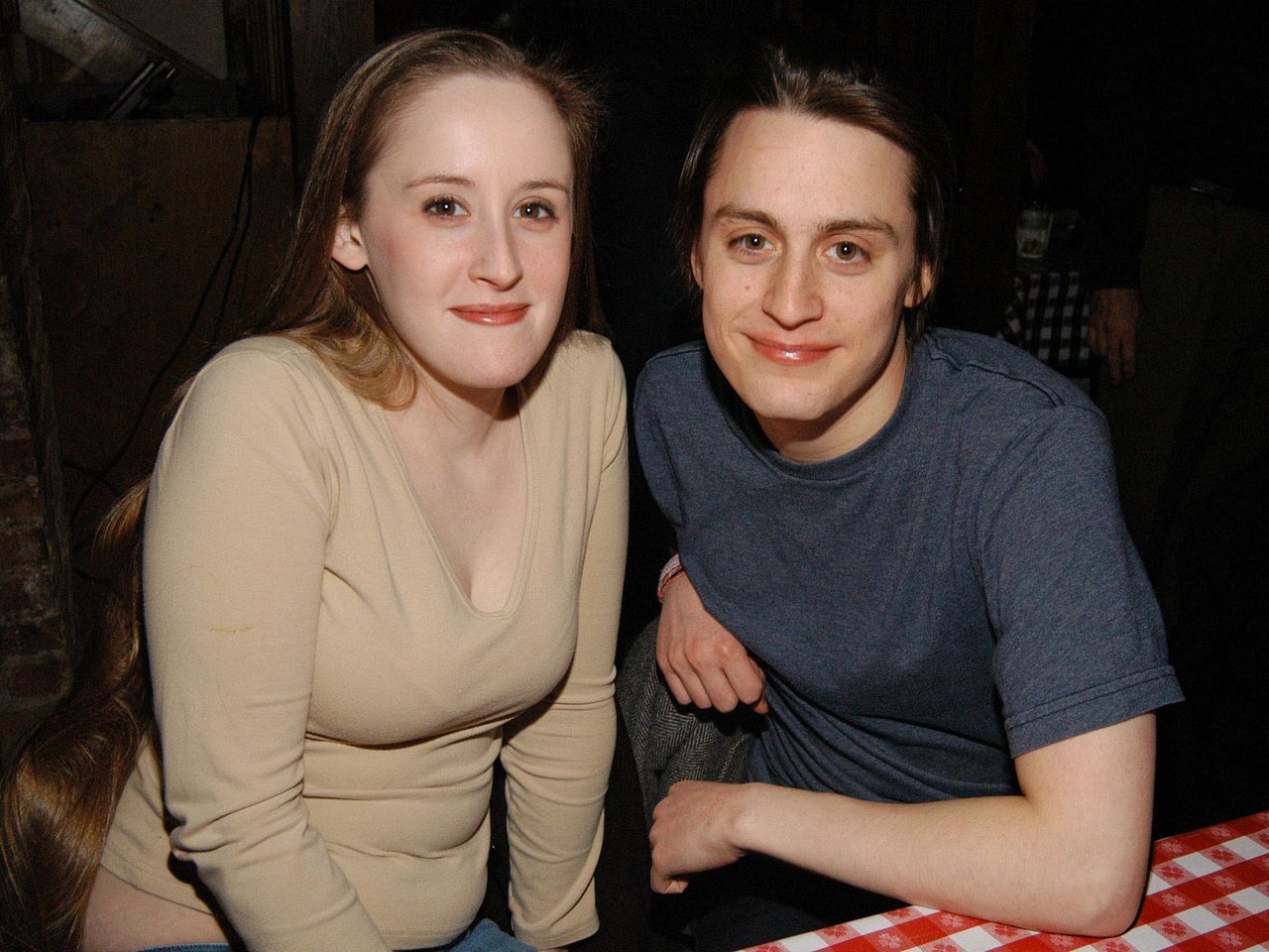 Quinn Culkin and Kieran Culkin attend OPENING NIGHT PARTY FOR Second Stage Theatreâs production of Theresa Rebeckâs THE SCENE at Spankyâs BBQ 43rd on January 11, 2007 in New York City