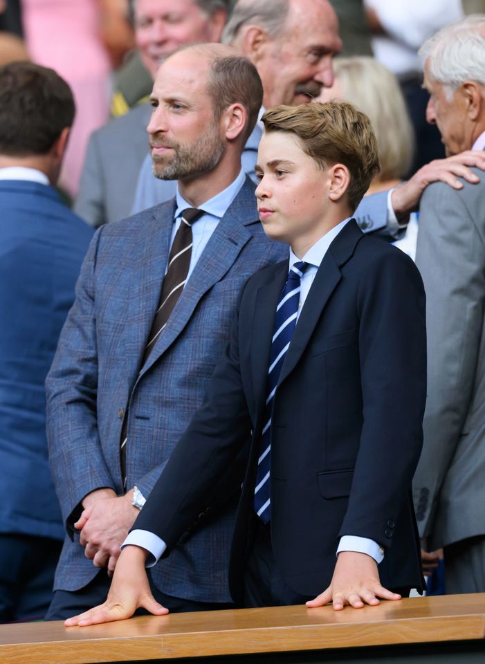 Prince William and Prince George on July 12, 2026.
