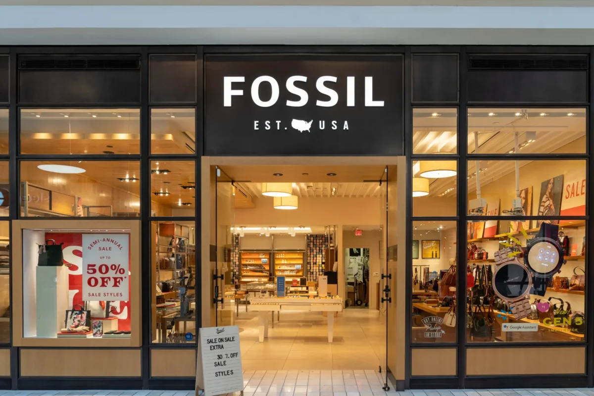 Fossil Group is preparing to close up to 15 stores by the end of the yearCredit: stock.adobe.com