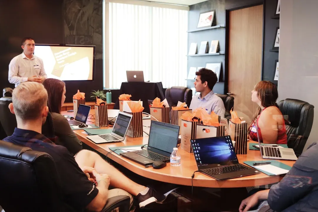7. Dominating meetings and talking over others (Image Credits: Unsplash)