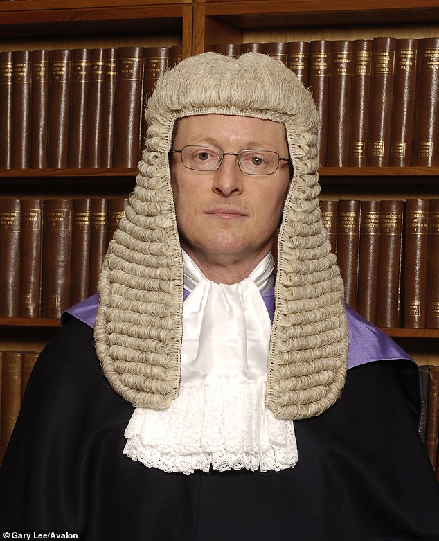 Judge Steven Everett (pictured) said Gwyneth Carter's killing was just the latest tragedy to illustrate why calls to decriminalise cannabis were 'wholly misconceived'