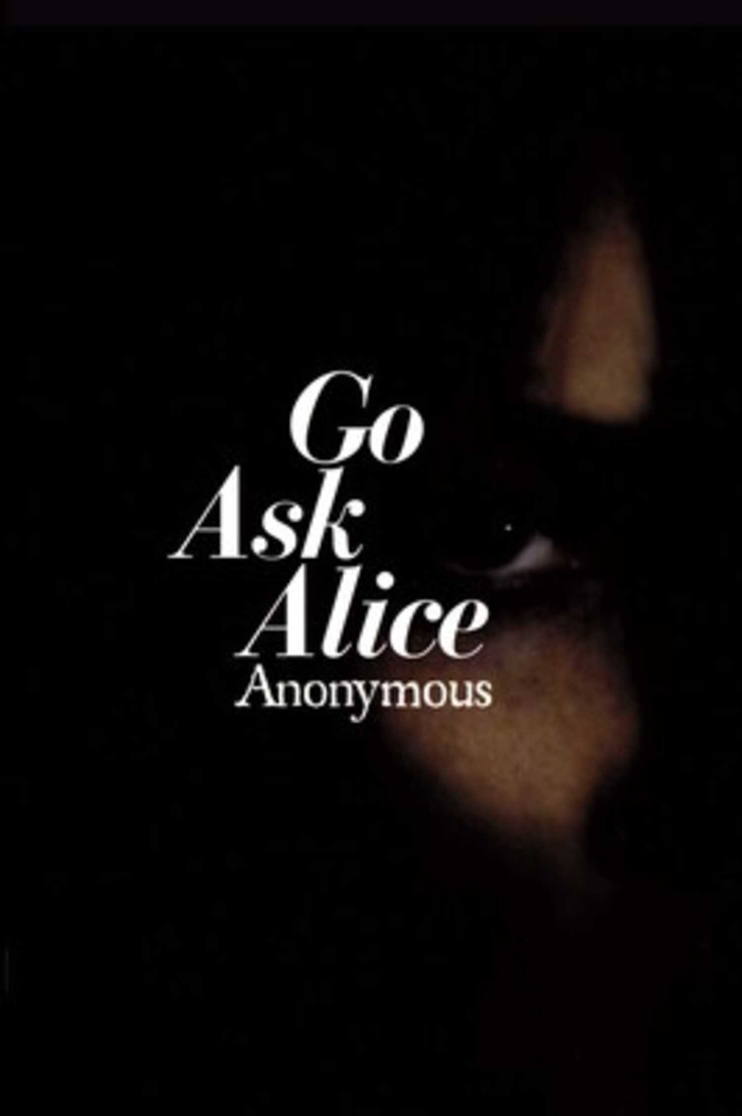 Go Ask Alice book cover