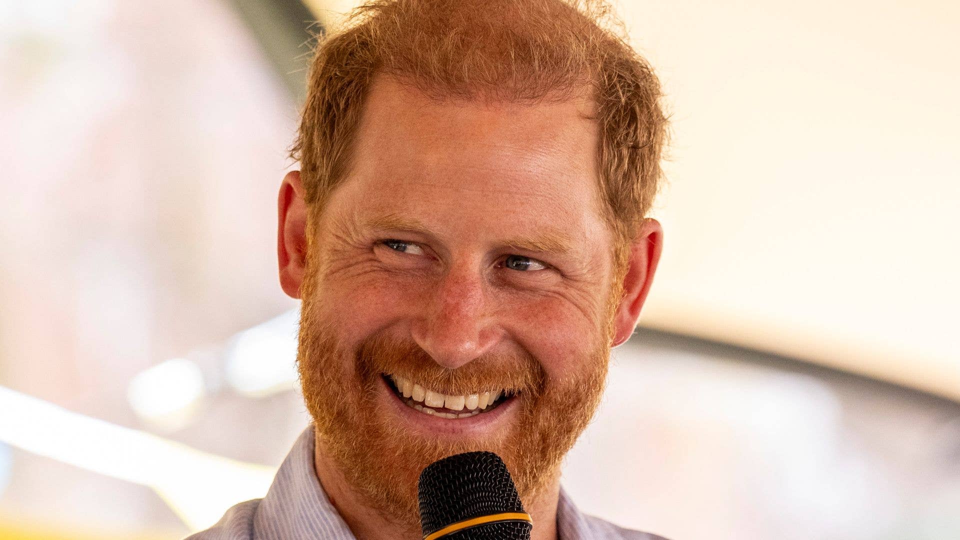 Prince Harry, Duke of Sussex takes part in Scotty's Summer Festival at Maxstoke Castle