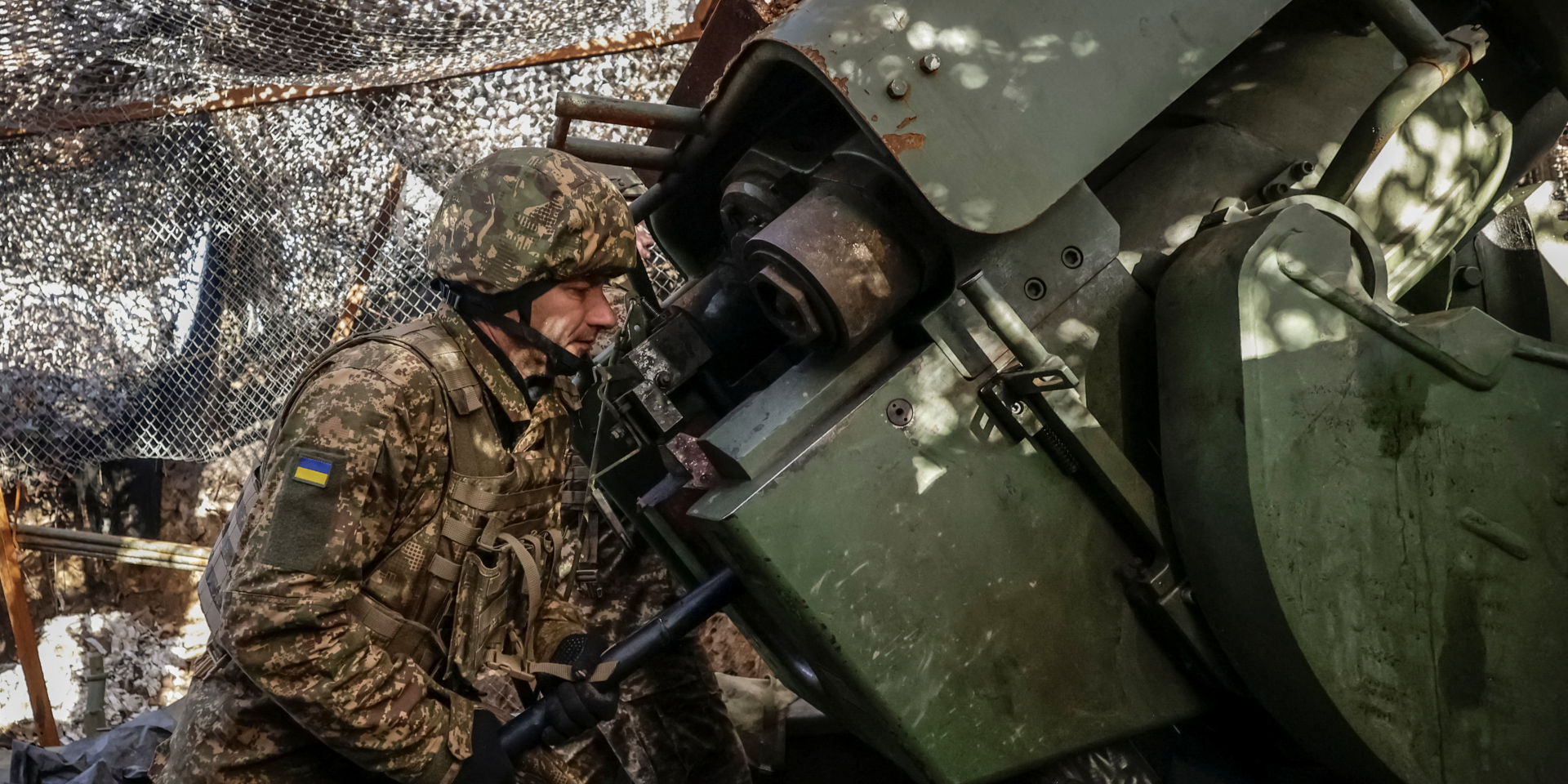 Ukrainian soldiers in Kharkiv Oblast, April 2026