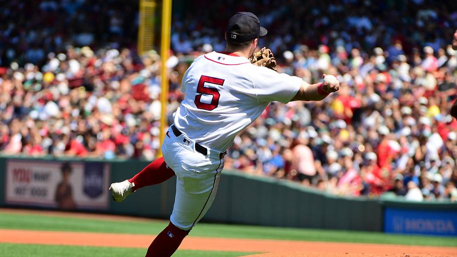 Boston Red Sox third baseman Caleb Durbin