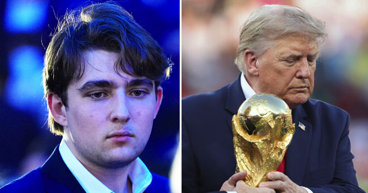 Barron Trump spotted at the FIFA World Cup final – one detail doesn’t go unnoticed
