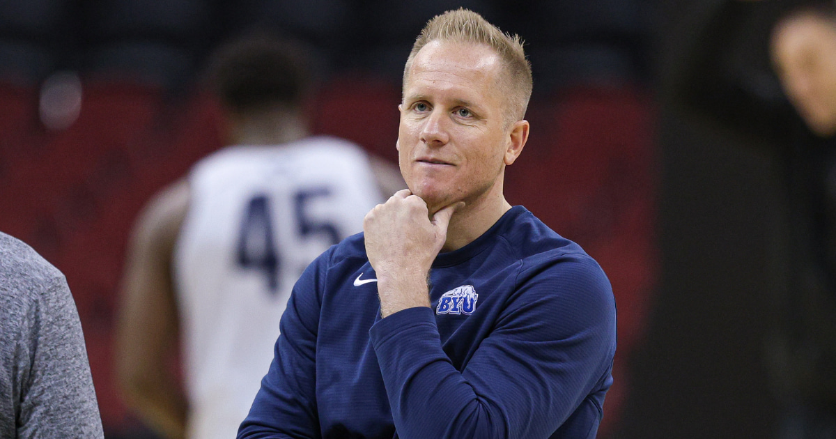 BYU coach Kevin Young (Vincent Carchietta / Imagn Images)