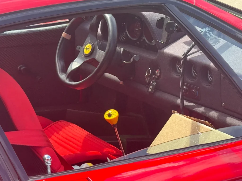 Someone has been using their Ferrari F40 every day, and it shows
