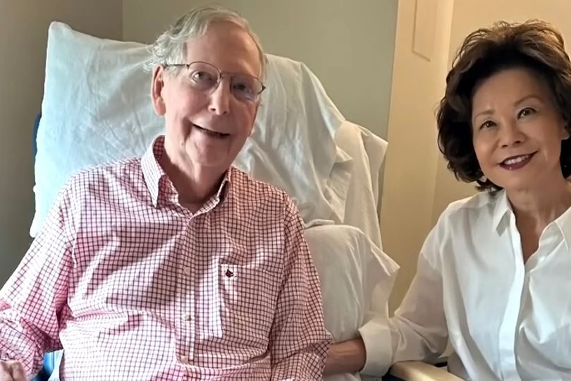 Mitch McConnell, 84, was admitted to the hospital for alleged cardiac arrest over a month ago