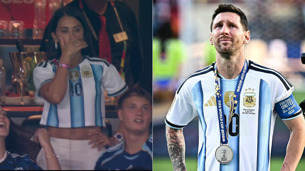 Watch: MetLife security escorts out Lionel Messi’s distraught wife after World Cup final loss