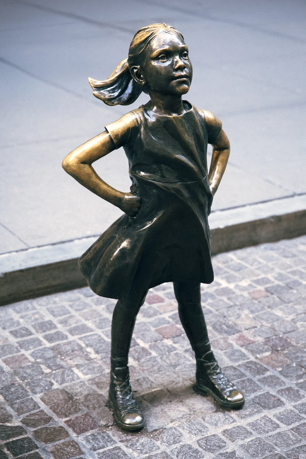 The iconic ‘Fearless Girl’ statue is becoming a brand