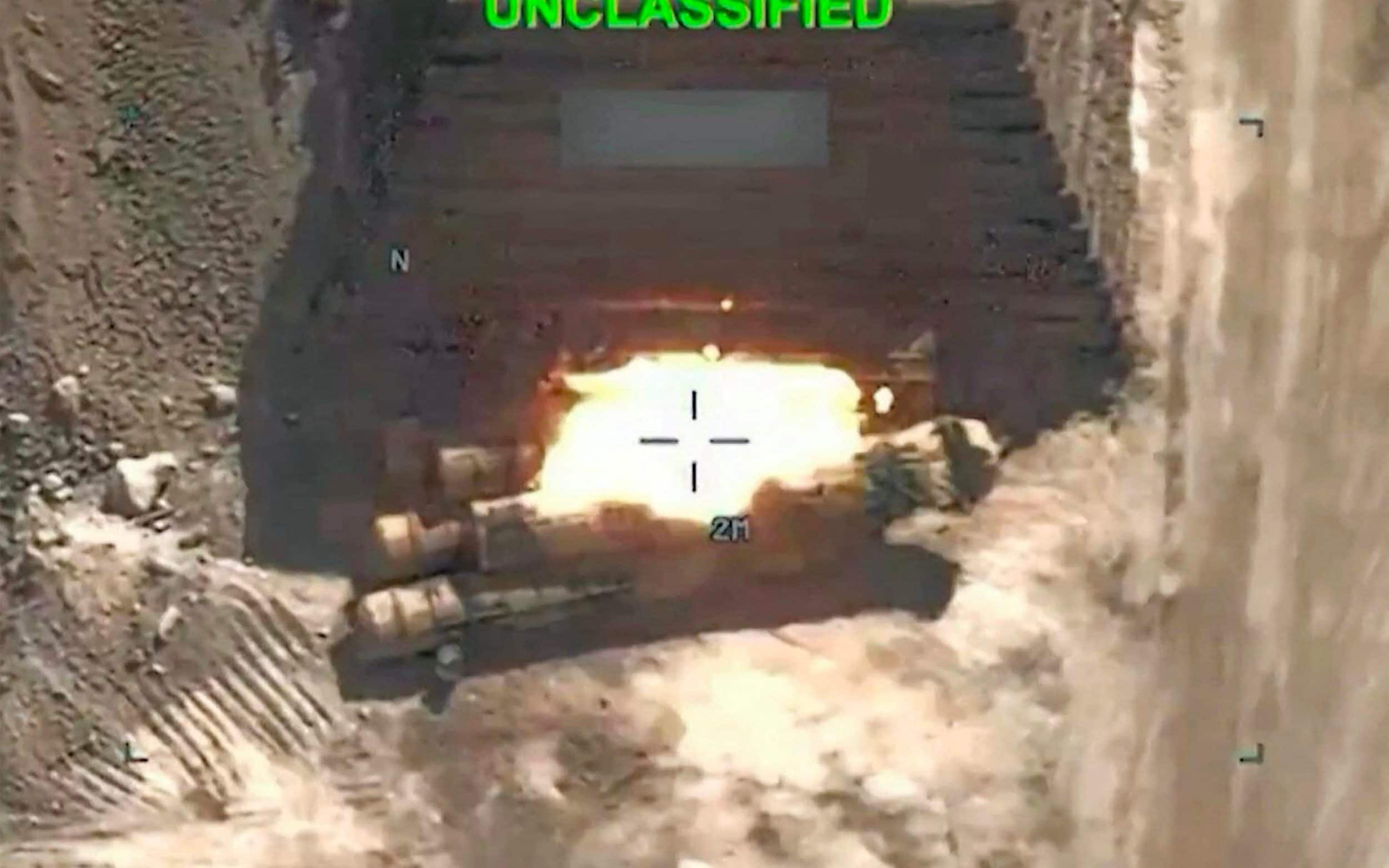 US Centcom released footage showing what it said were precision strikes on Iranian military capabilities