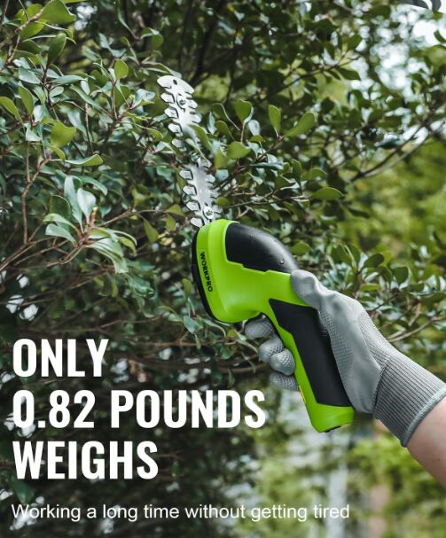 5 tools and gadgets that make summer gardening a breeze, WORKPRO Cordless Grass Shear Shrub Trimmer image via Amazon