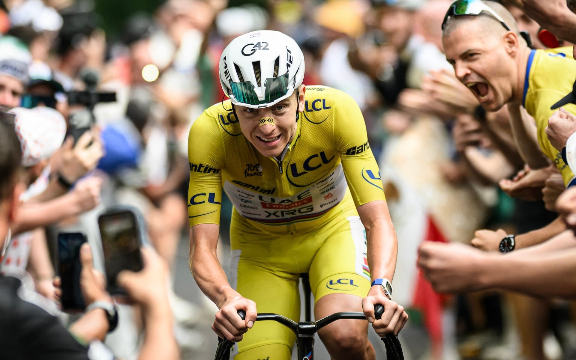 Tour de France confusion over Pogacar and Vingegaard’s night-time doping tests