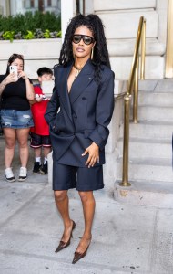 NEW YORK, NEW YORK - JULY 20: Actress Teyana Taylor attends the screening of Netflix's