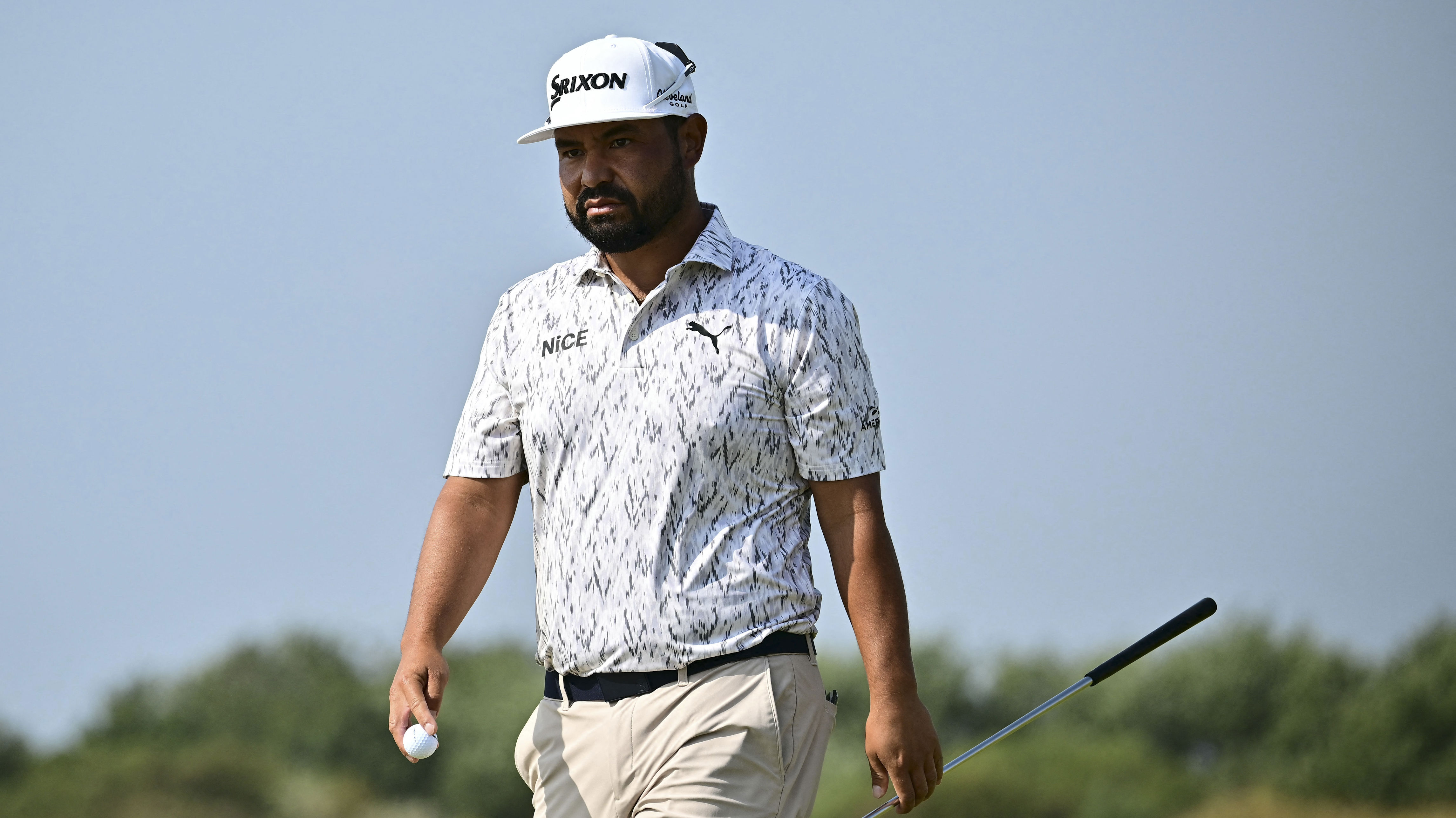JJ Spaun during the final round of the 2026 Open.