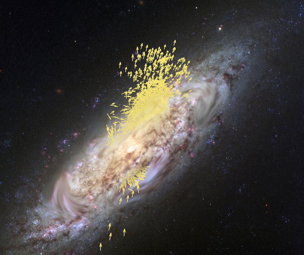 Cosmic gymnastics: How the Milky Way once underwent a dramatic flip