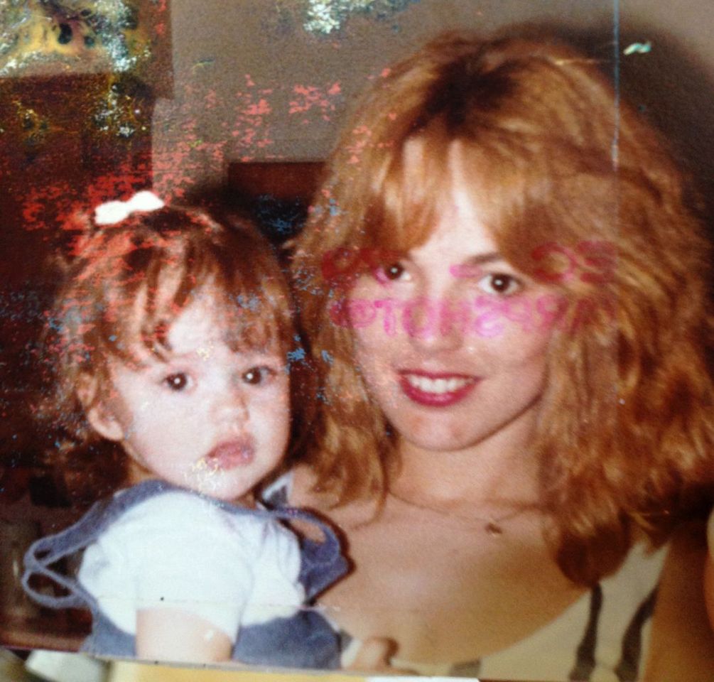 Minka Kelly and her mother