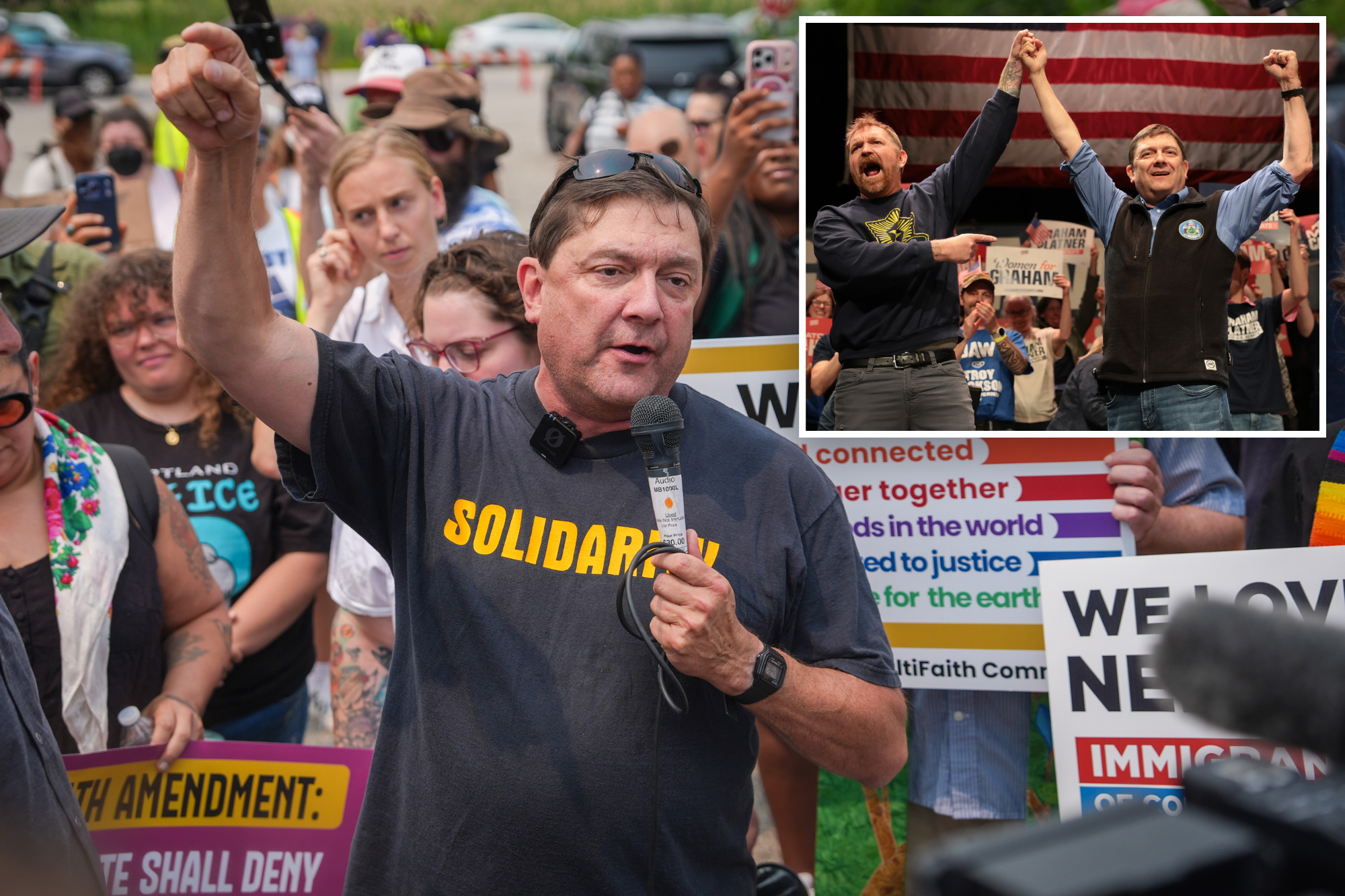 Maine Dems’ Graham Platner replacement Troy Jackson has vicious angry past — including infamous 'water-bottle incident'