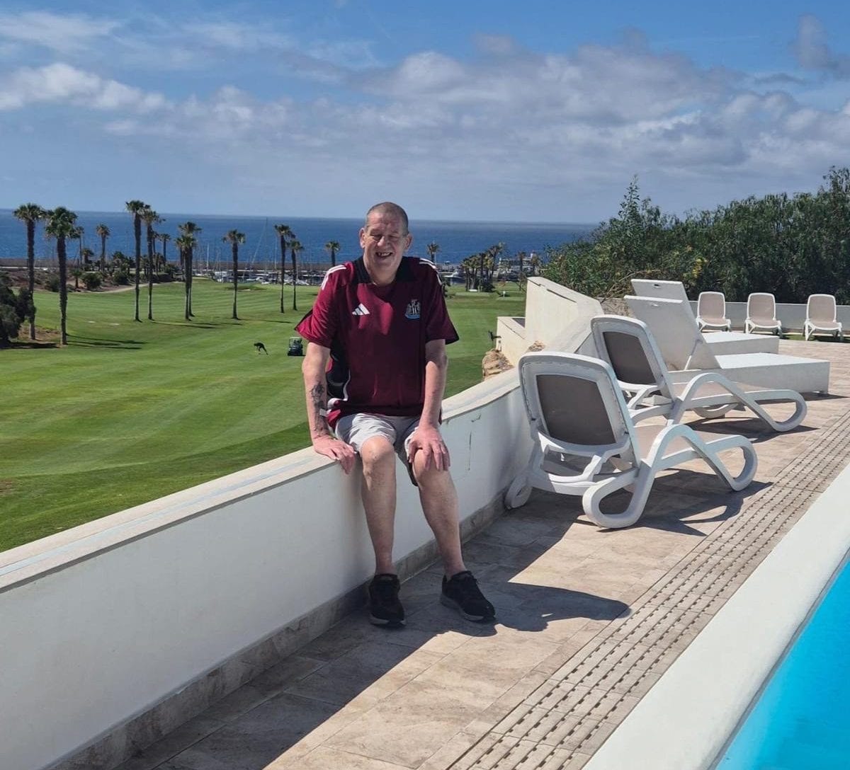 Wayne Lawson in Tenerife