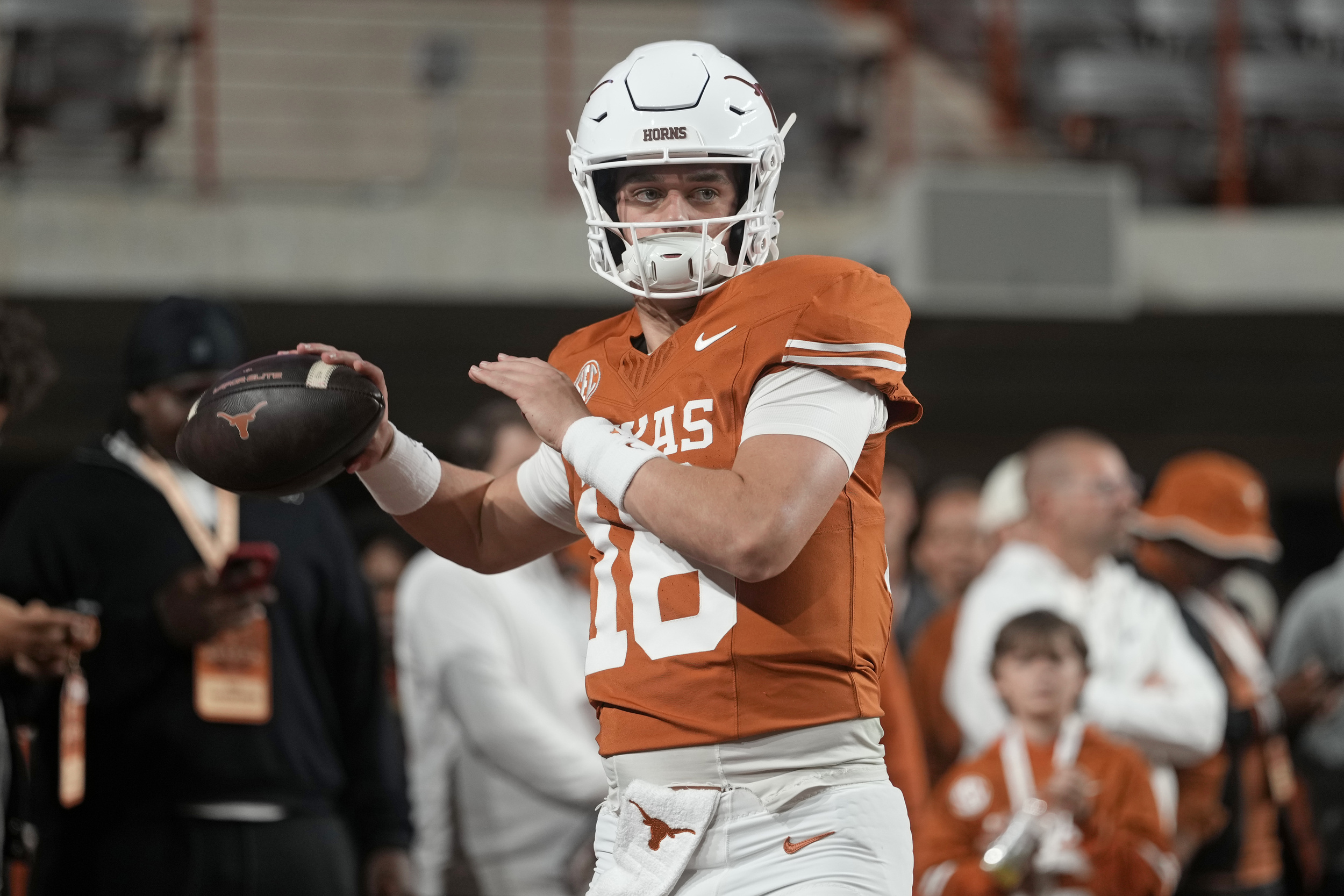 Texas Longhorns quarterback Arch Manning.