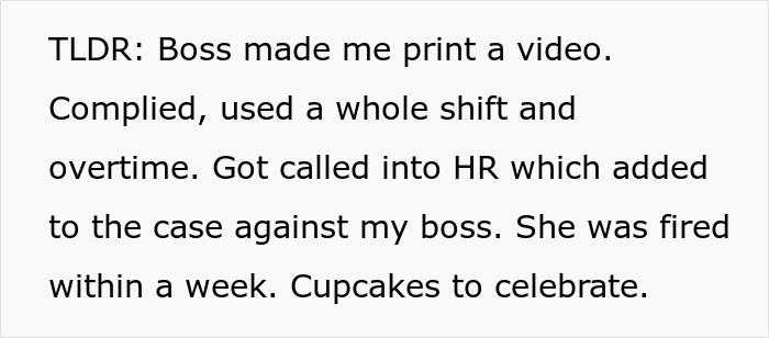 “A Monkey Could Do Your Job”: Karen Manager Orders Employee To Print A Video File, Gets Fired