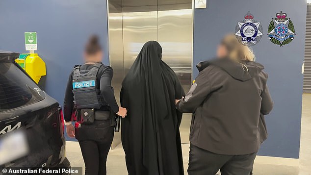 She was arrested in May after returning to Australia in 2025