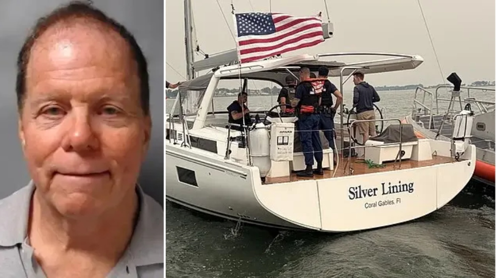 Fugitive doctor who spent 20 years on the run found hiding on sailboat off US coast