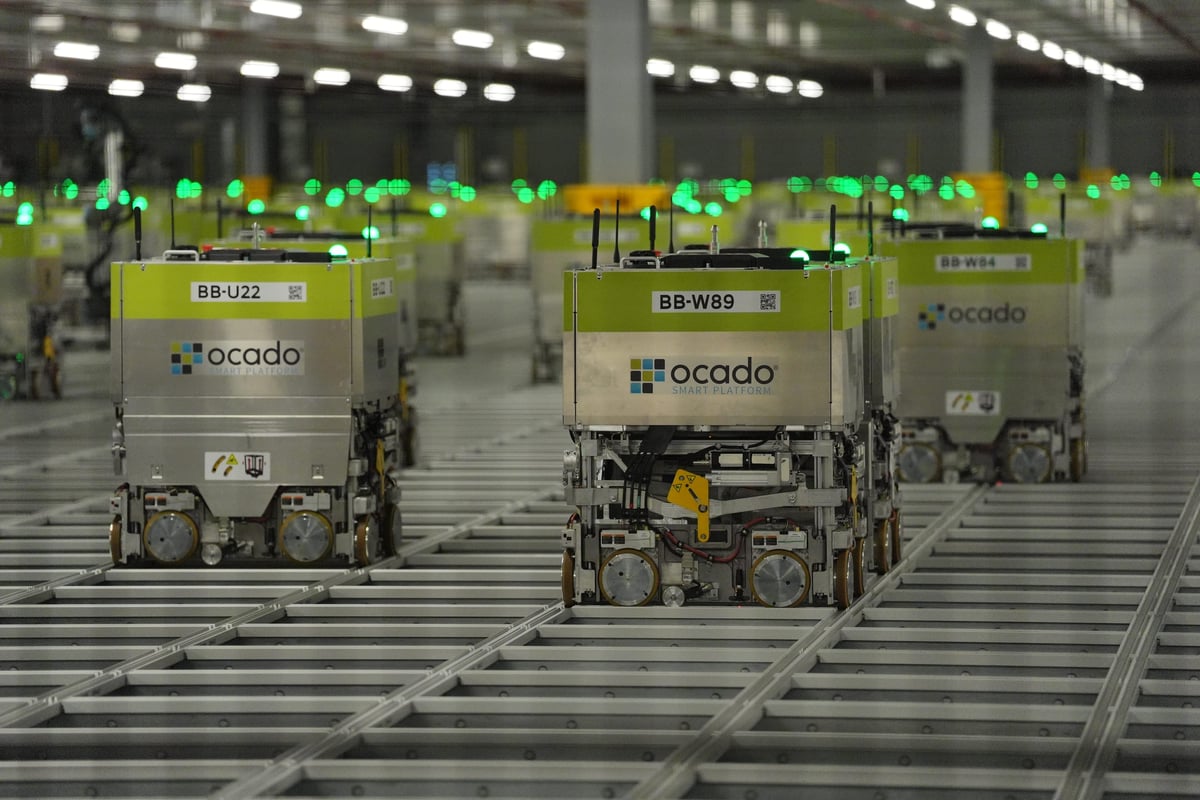 Ocado distribution