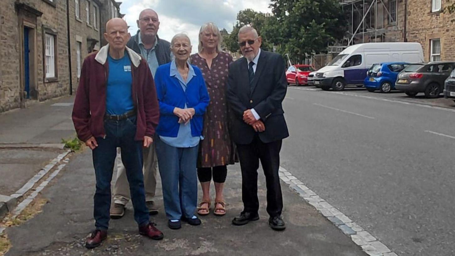 Labour councillor Chris Foote-Wood (right) raised concerns over Newgate in Barnard Castle
