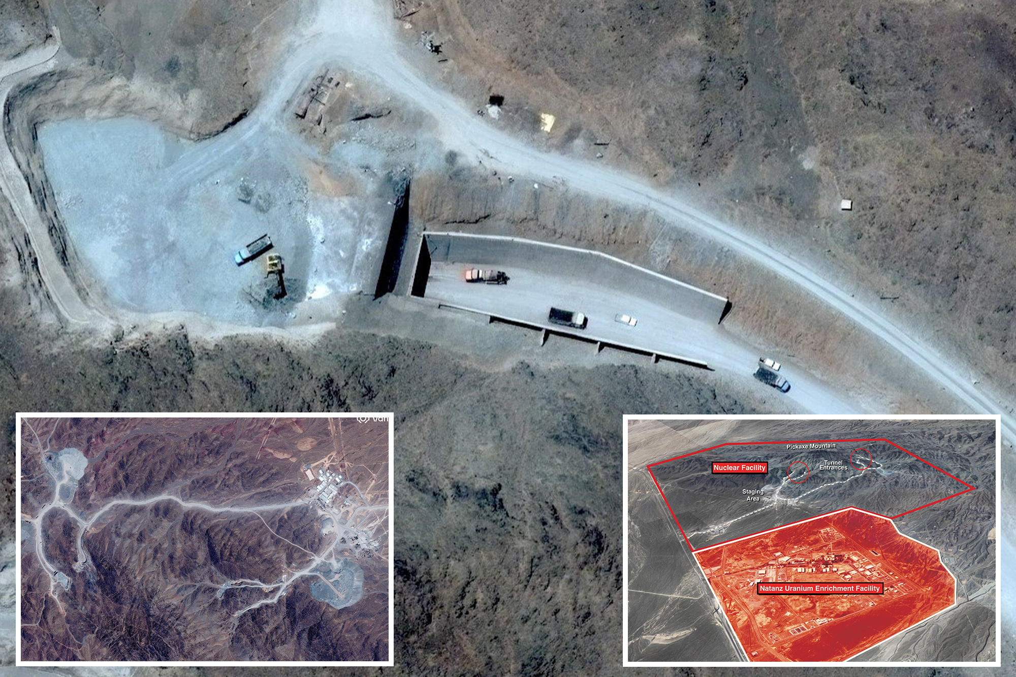 Israel believes Iran moved nuclear material inside notorious 'Pickaxe Mountain' site last year: report