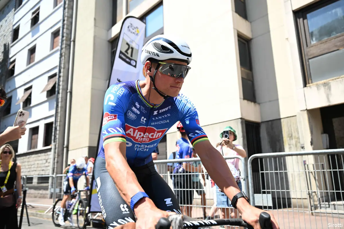 Mathieu van der Poel also had a late-night visit from doping control at the Tour de France: 'That is nothing new'