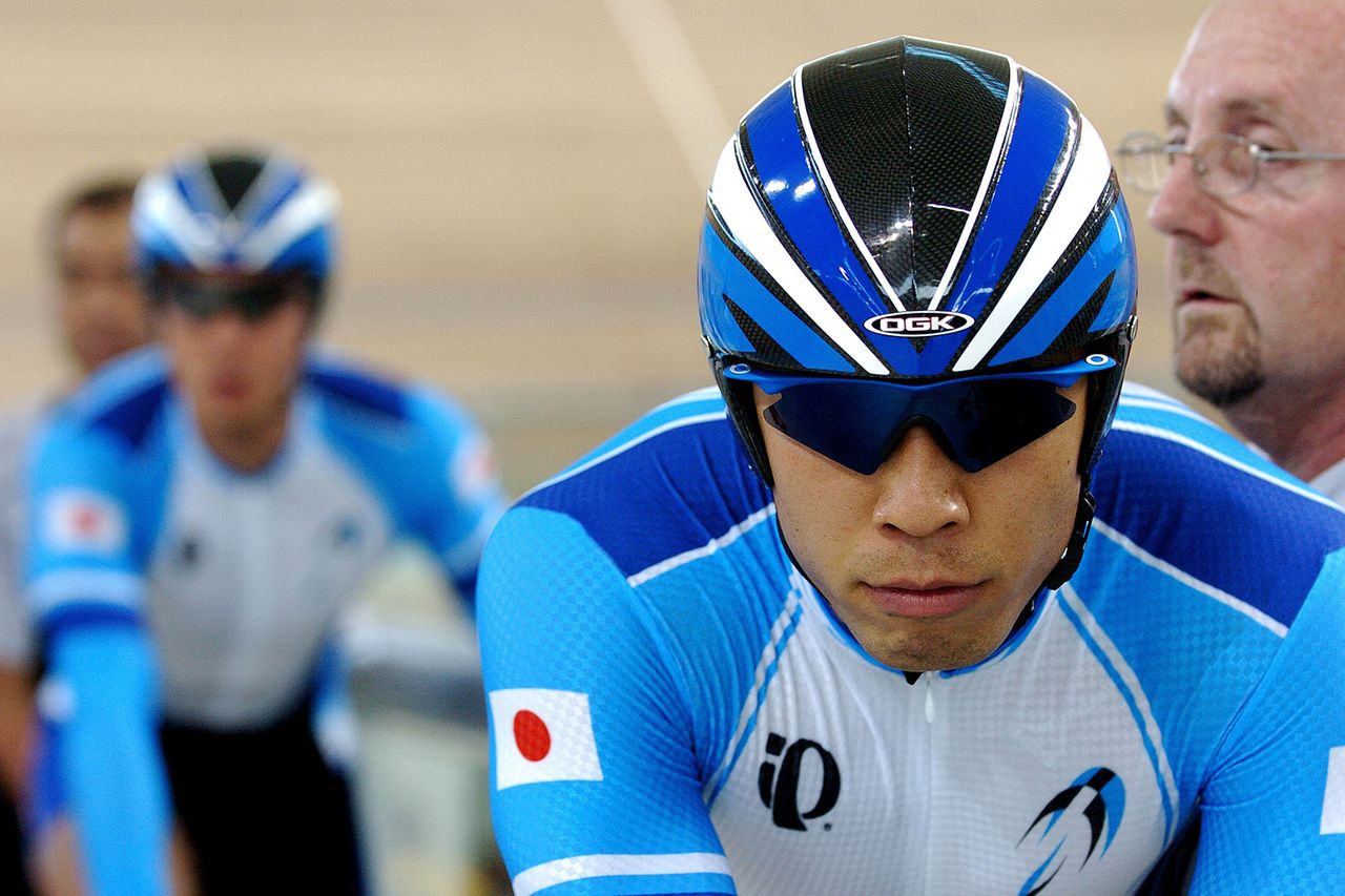 Track Piste Fushimi Toshiaki ( Jpn )Men Team Sprint Final, Poursuite Hommes Equipe, Achtervolging Mannen Ploegathens 2004 Olympic Games