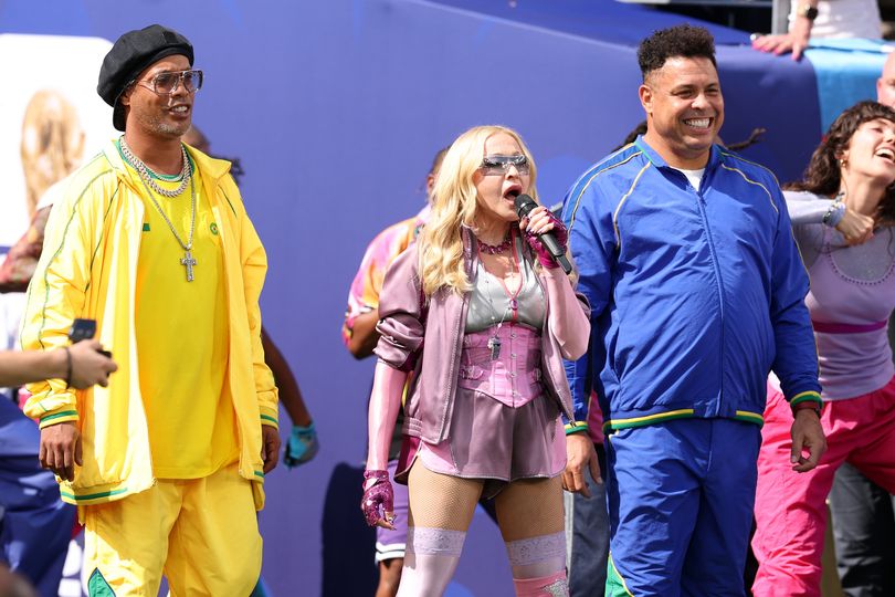 Madonna's reps have confirmed she was not in the box, after she was a vocal critic of the President in the past