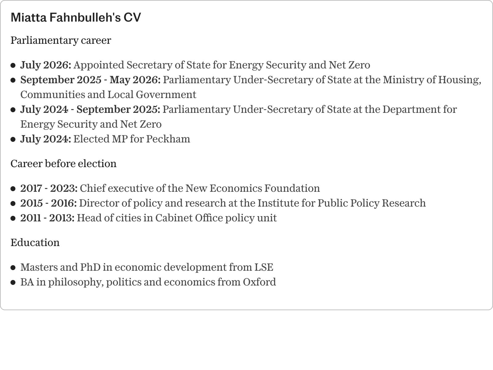 Miatta Fahnbulleh CV