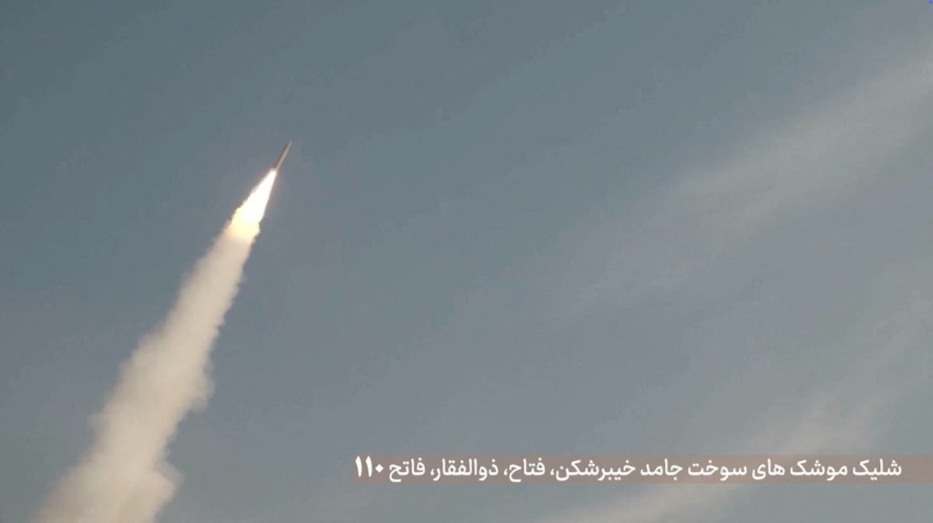 Iran's missile and drone strikes