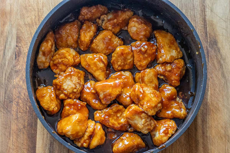 Honey sesame chicken