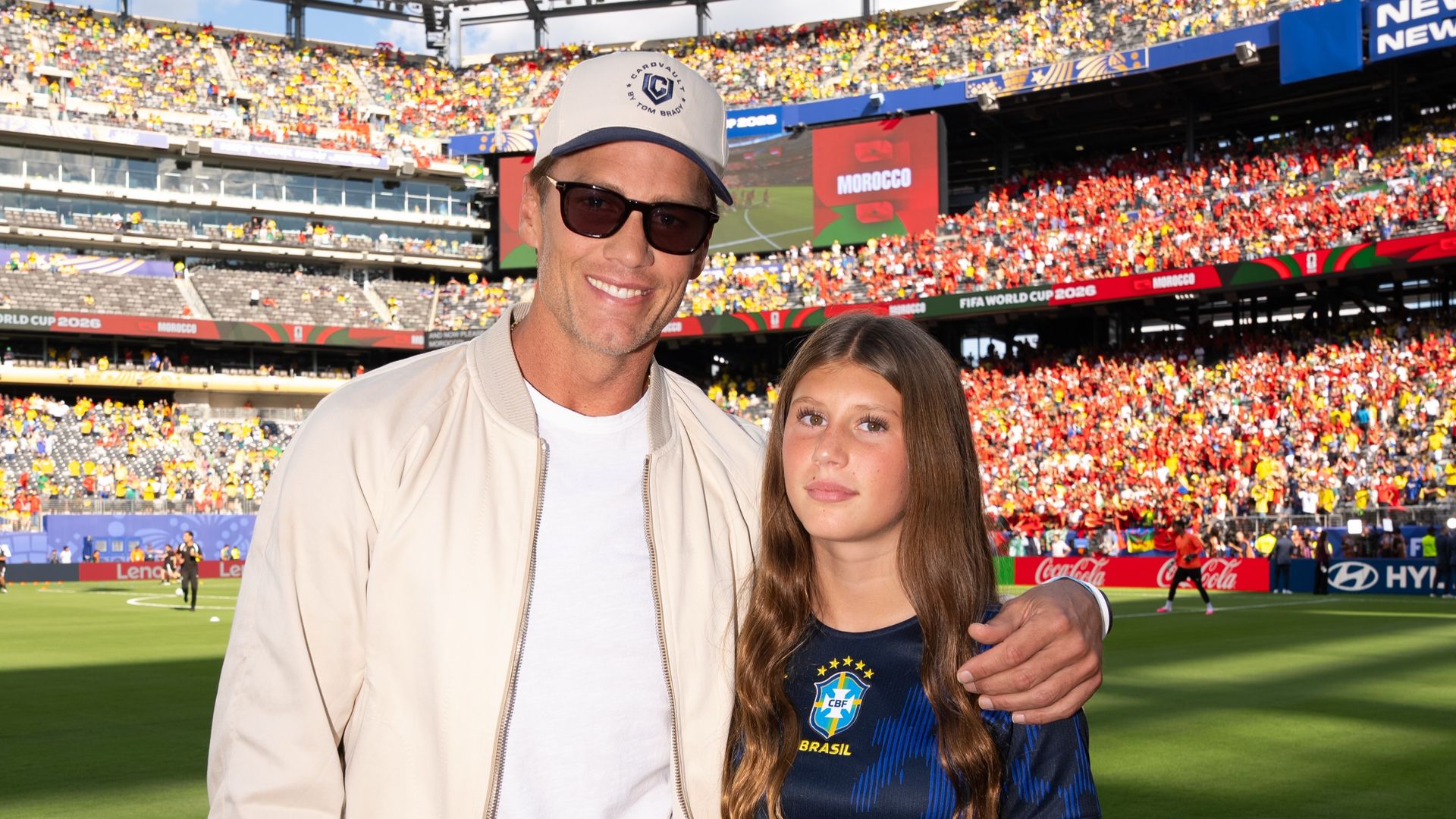 Brady shared photos with his only daughter, Vivian, highlighting her great similarity to her mom, Gisele Bundchen