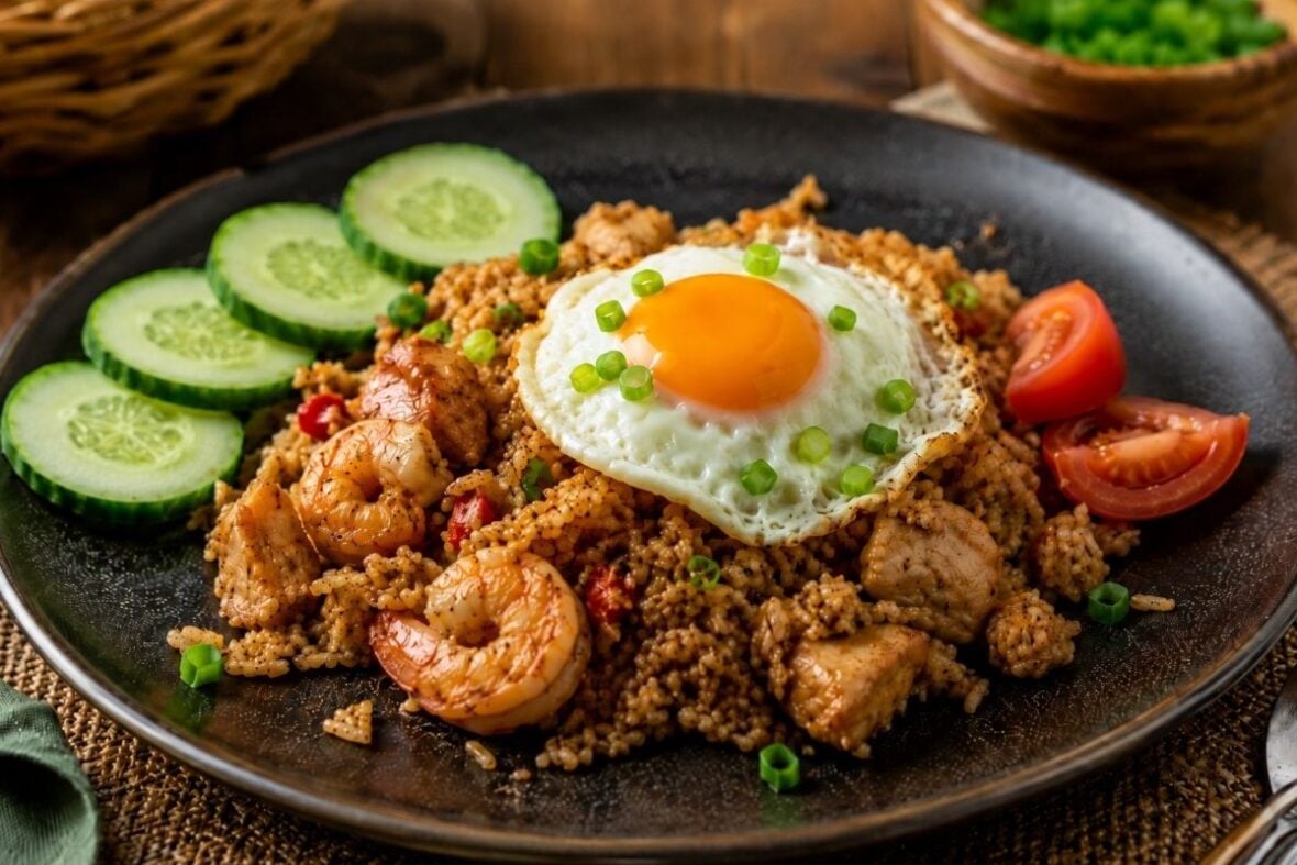 Flavor-packed nasi goreng USA-style recipe