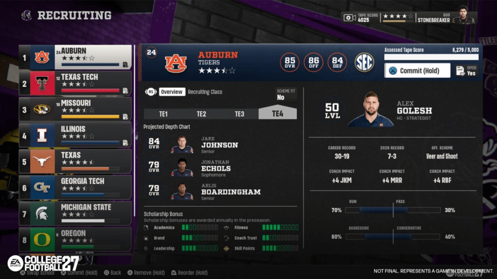 Why Don't Sports Games Allow You to Fail?