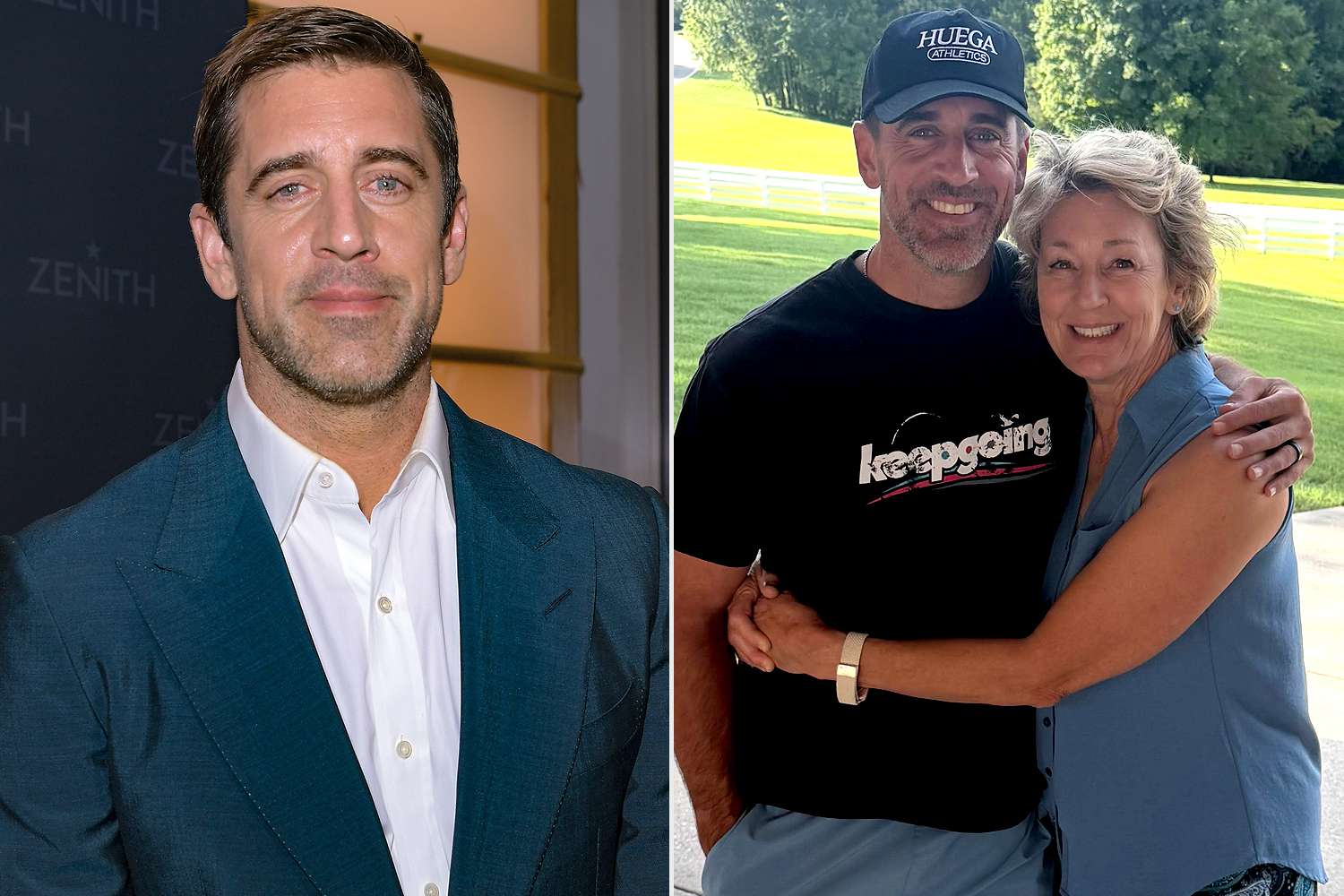 Chance Yeh/WireImage; Aaron Rodgers/Instagram