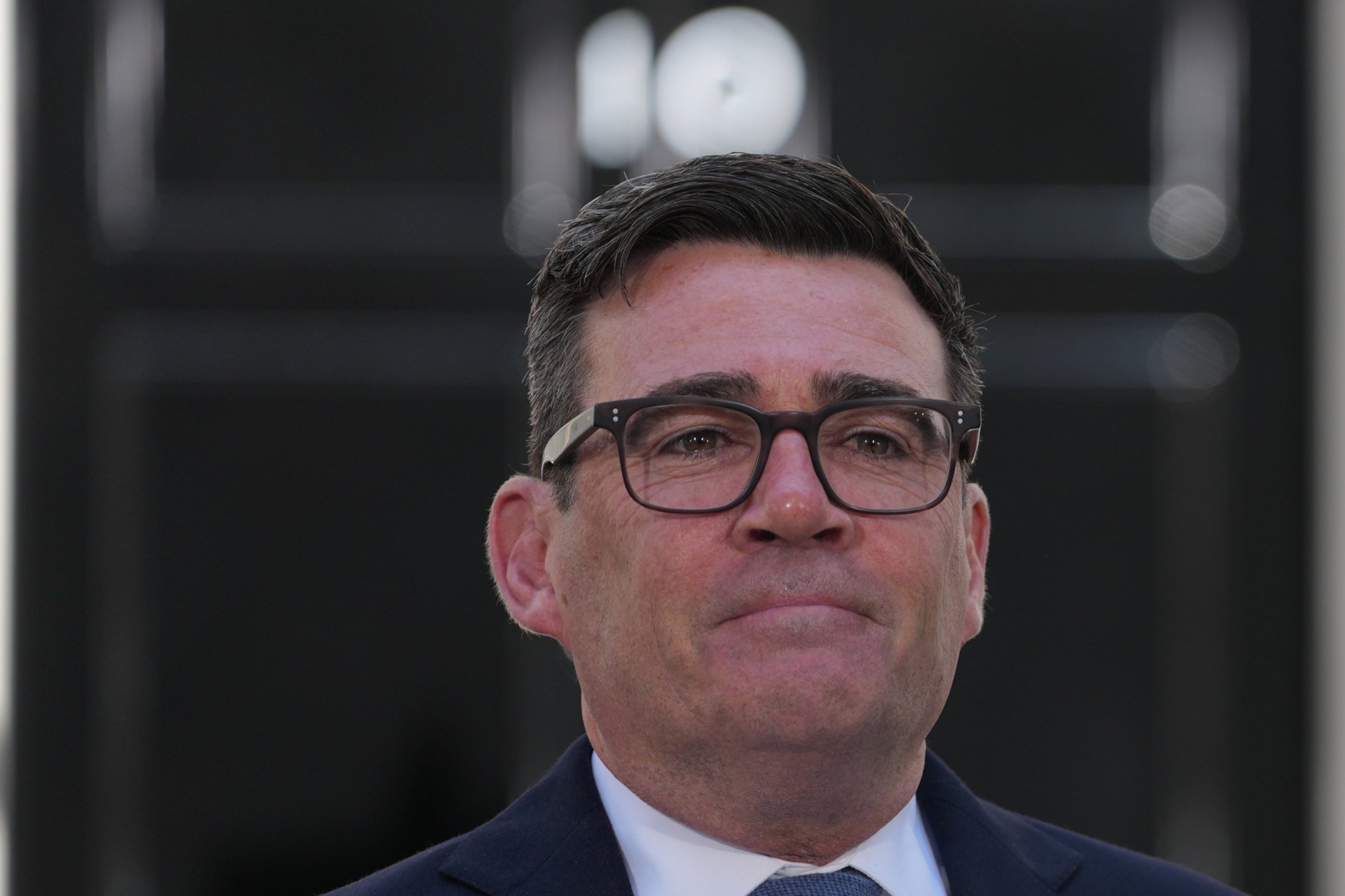 Britain's new Prime Minister Andy Burnham arrives at 10 Downing Street