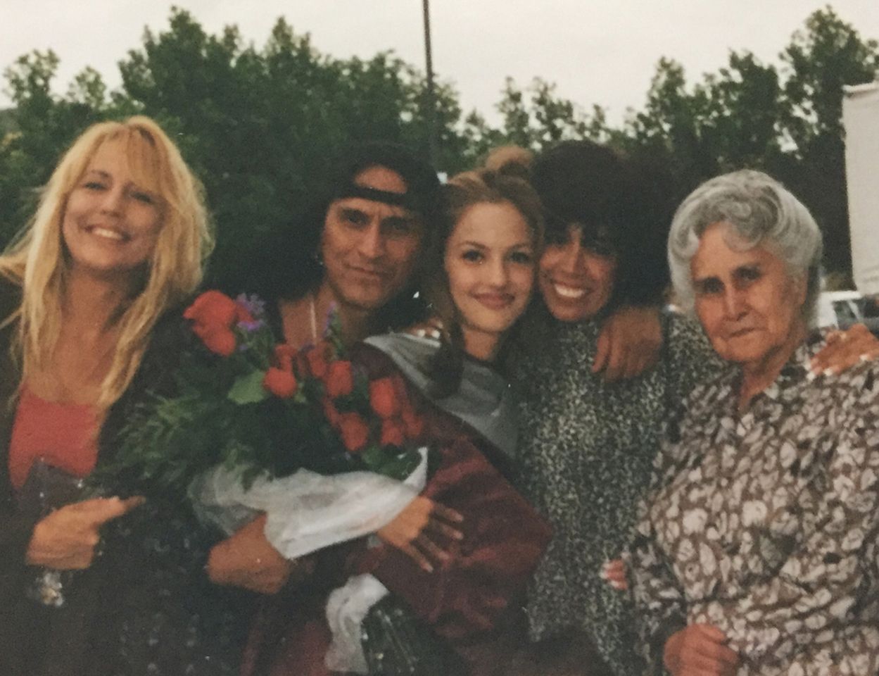Minka Kelly and her family