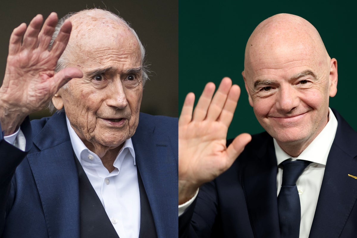 Blatter urges football to kick out Infantino as FIFA president