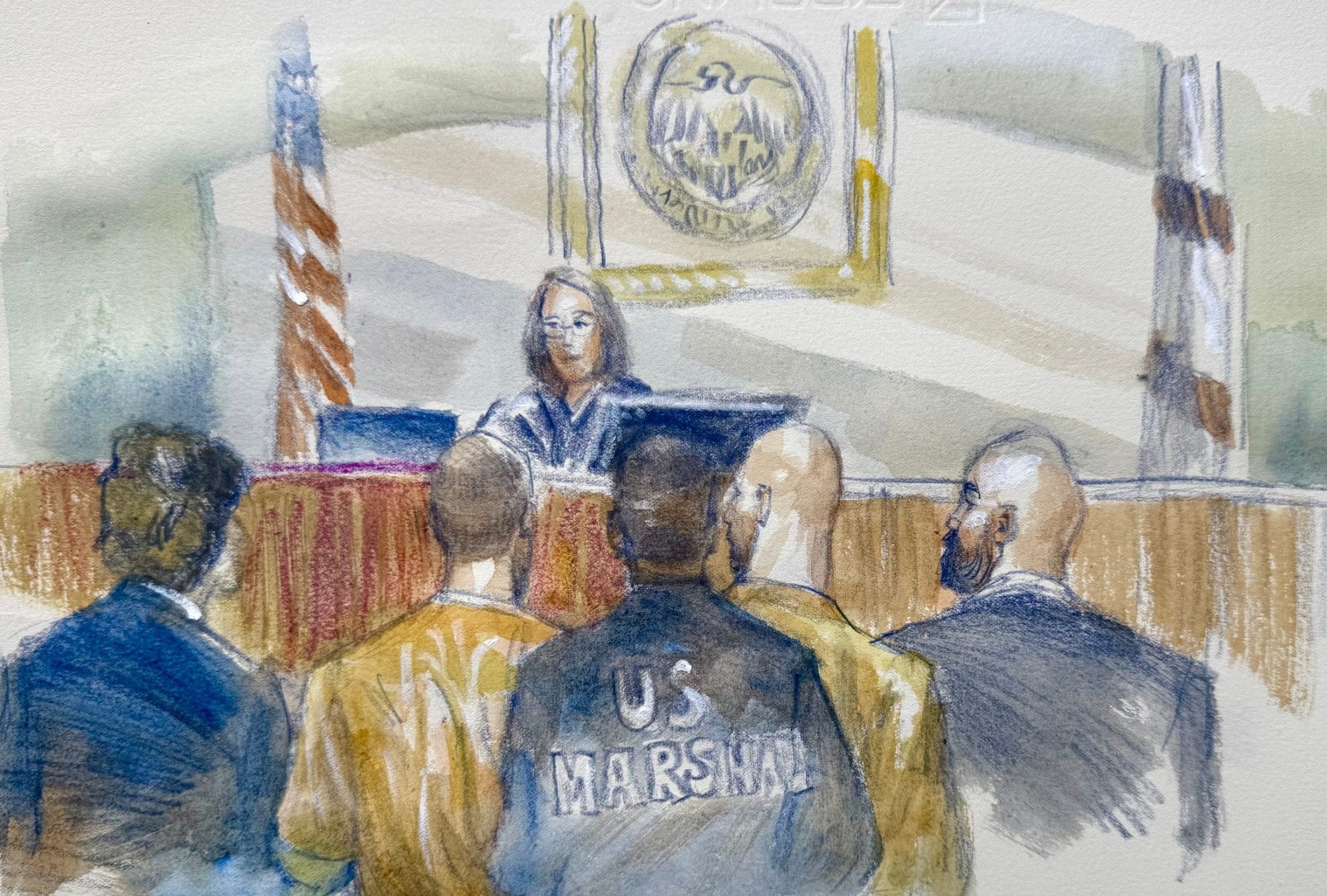 The Tate brothers appeared in court in Miami on Tuesday