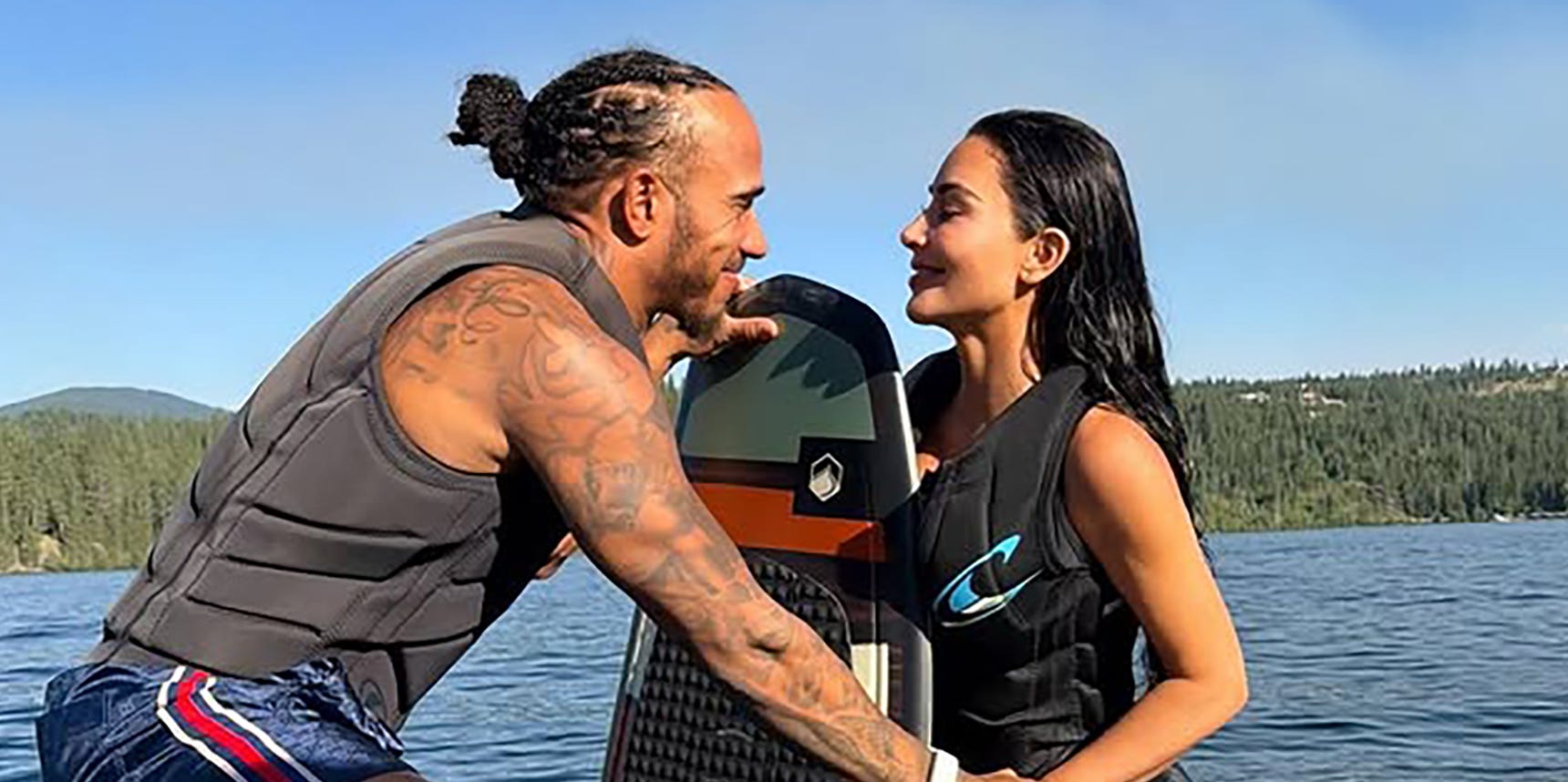 How Lewis Hamilton Feels About Kim Kardashian
