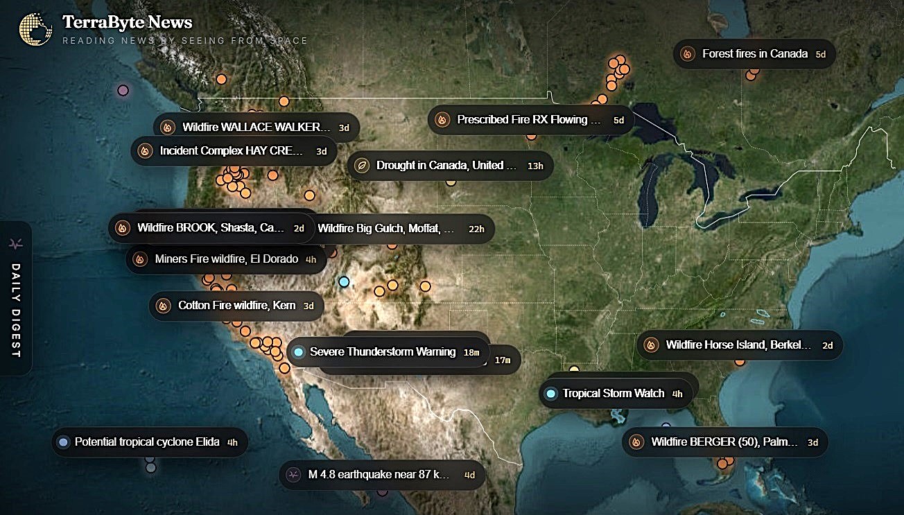 TerraByte AI expands its 'Earth Search Engine' with satellite imagery partnership and interactive features