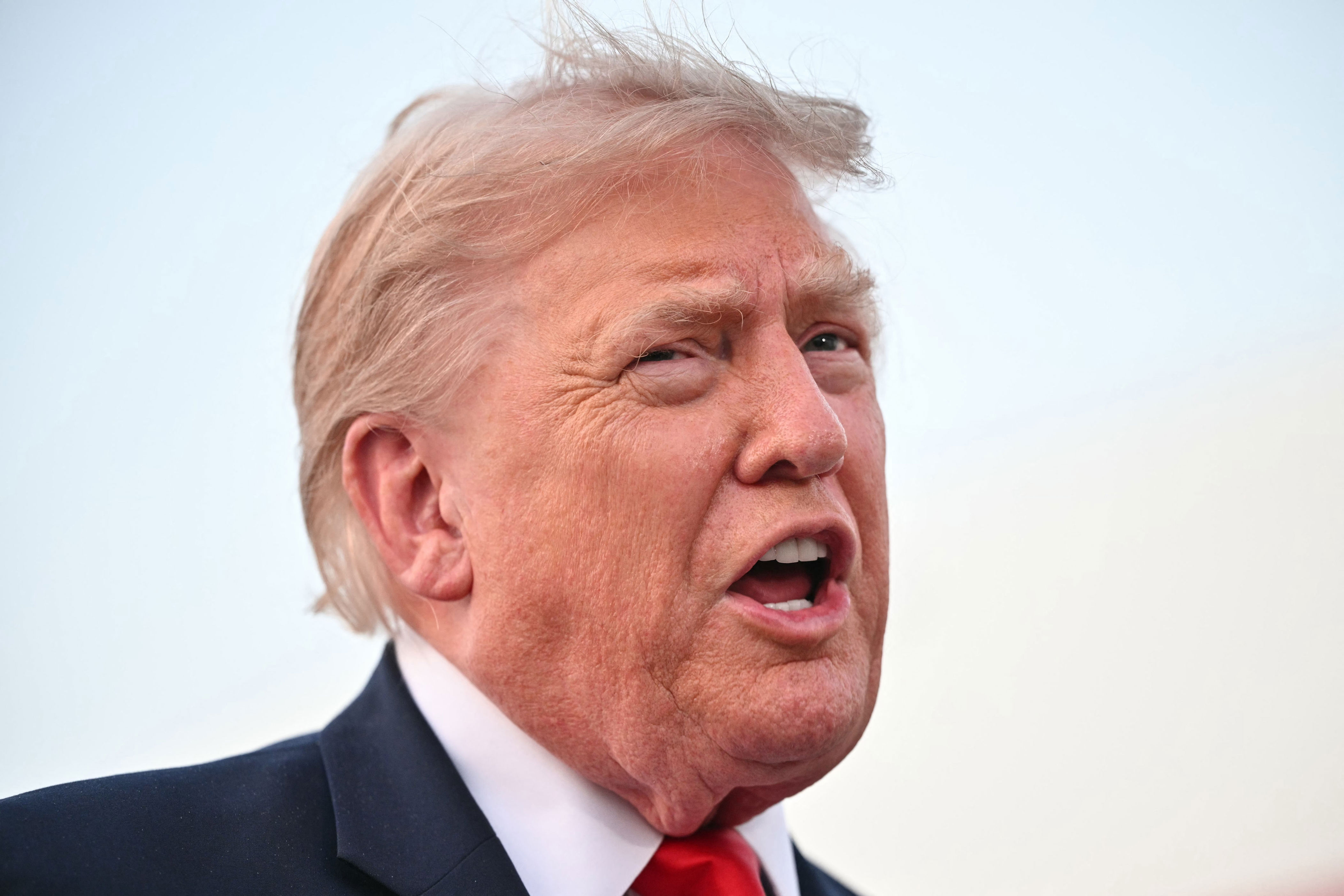 Trump has had regular run-ins with Democratic governors like Gavin Newsom and JB Pritzker (AFP/Getty)