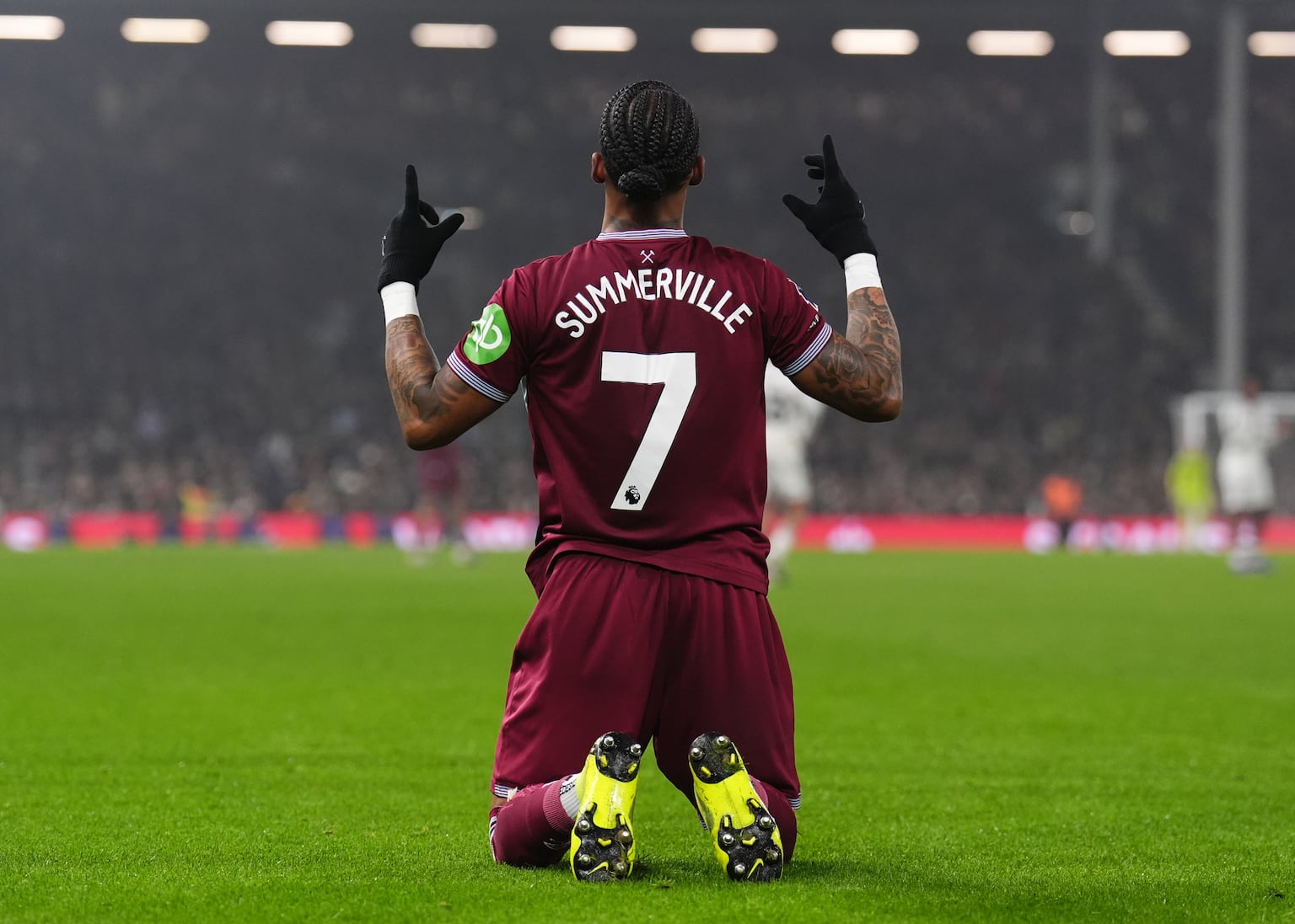 Crysencio Summerville became a key player for West Ham