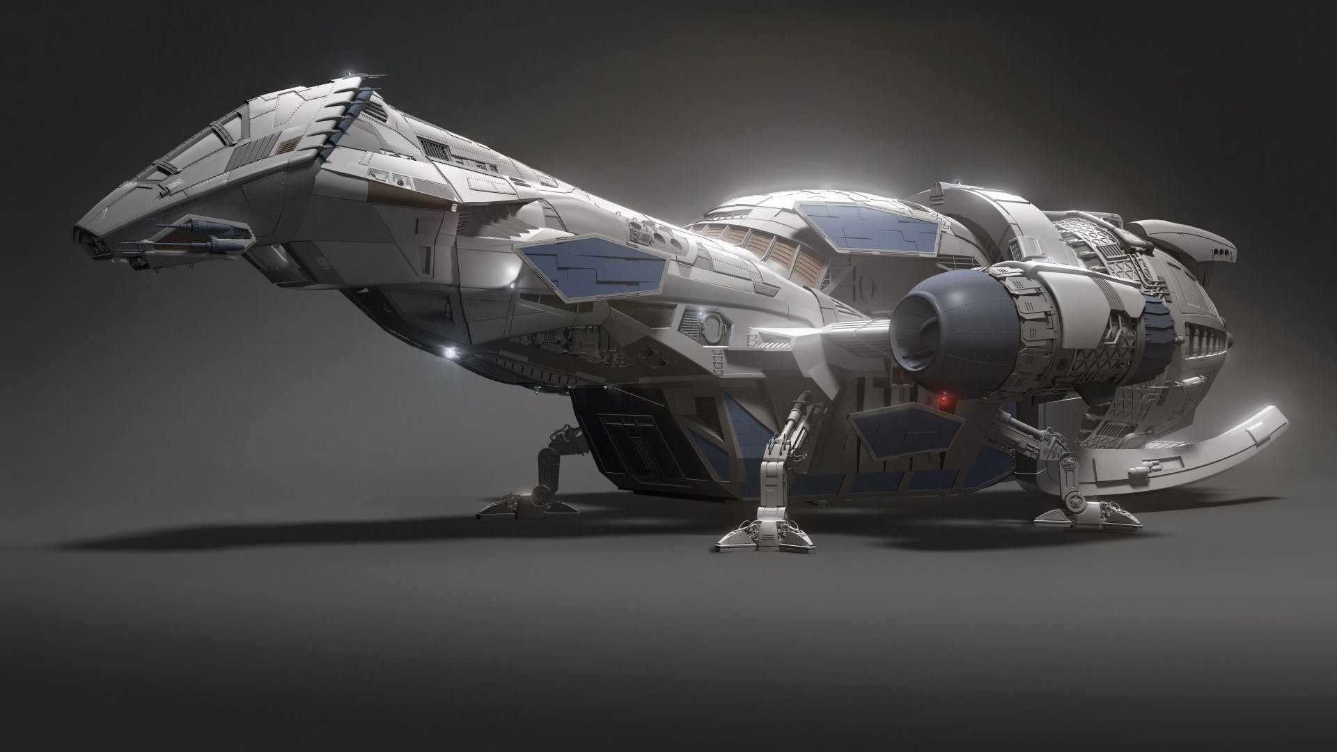 The Serenity ship in Firefly